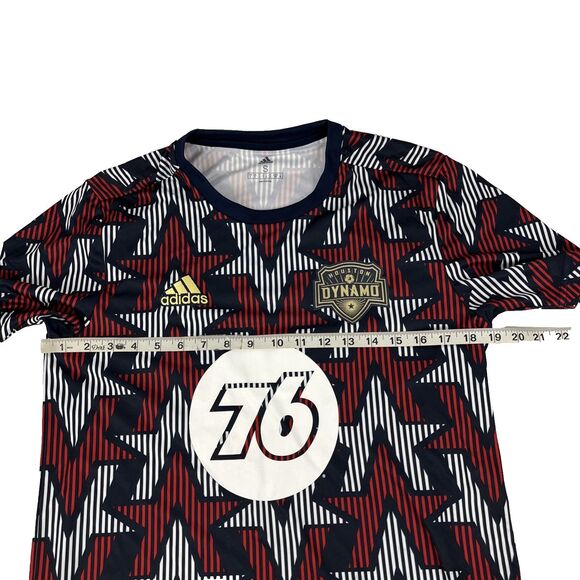 Mens MLS Adidas Houston Dynamo Americana Soccer Jersey Size Small - Picture 5 of 8